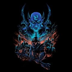 Vyriški Marškinėliai Premium Jinx World of Warcraft Shadowlands, Juodi XL kaina ir informacija | Vyriški marškinėliai | pigu.lt