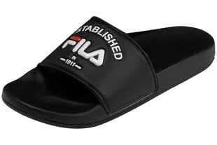 Fila Baywalk '23 moteriškos baseino šlepetės black цена и информация | Женские тапочки | pigu.lt