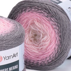 Пряжа YarnArt Flowers Merino 225г, 590 метров, цвет 544 цена и информация | Принадлежности для вязания | pigu.lt