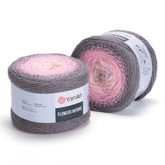 Пряжа YarnArt Flowers Merino 225г, 590 метров, цвет 544 цена и информация | Принадлежности для вязания | pigu.lt