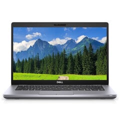 DELL 5410 14 1920x1080 i5-10210U 8GB 512SSD M.2 NVME WIN11Pro RENEW цена и информация | Ноутбуки | pigu.lt