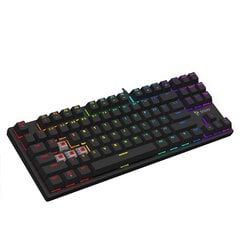 Savio Tempest x2 RGB mechaninė klaviatūra, Outemu RED цена и информация | Аксессуары для компьютерных игр | pigu.lt