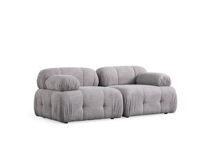 Sofa Petite 2, pilka kaina ir informacija | Sofos | pigu.lt