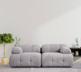 Sofa Petite 2, pilka kaina ir informacija | Sofos | pigu.lt