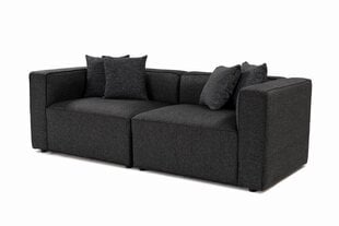 Sofa Mora XL 2 Seat, juoda цена и информация | Диваны | pigu.lt