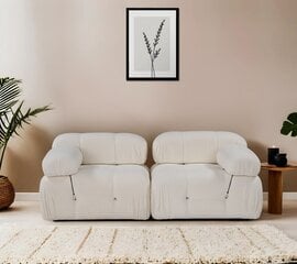 Sofa Bubble 2 Seater L1-1R, smėlio spalvos kaina ir informacija | Sofos | pigu.lt