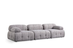 Sofa Petite 3, pilka цена и информация | Диваны | pigu.lt