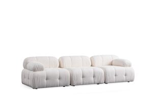 Sofa Petite 3, balta цена и информация | Диваны | pigu.lt