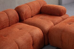 Sofa Petite 3, oranžinė kaina ir informacija | Sofos | pigu.lt