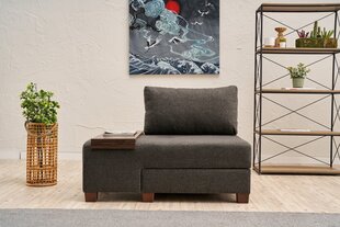 Sofa Perenna Linen Left, pilka kaina ir informacija | Sofos | pigu.lt