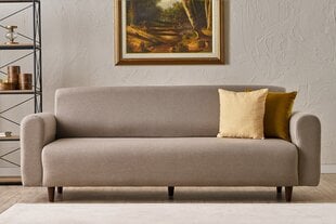 Sofa Noya Linen, smėlio spalvos kaina ir informacija | Sofos | pigu.lt