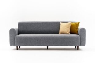 Sofa Noya Linen, pilka kaina ir informacija | Sofos | pigu.lt