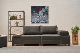 Sofa Perenna Linen, pilka kaina ir informacija | Sofos | pigu.lt