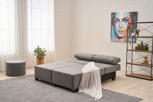 Sofa Perenna Linen, pilka kaina ir informacija | Sofos | pigu.lt