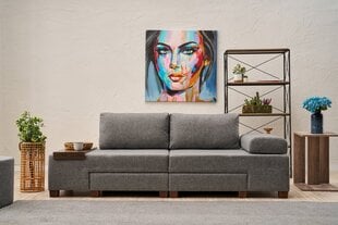 Sofa Perenna Linen, pilka kaina ir informacija | Sofos | pigu.lt