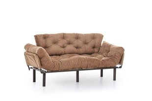 Sofa Nitta Triple, ruda kaina ir informacija | Sofos | pigu.lt