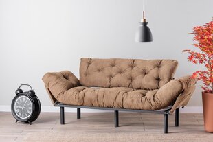 Sofa Nitta Triple, ruda kaina ir informacija | Sofos | pigu.lt