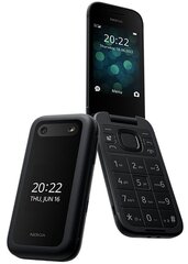 Prekė su pažeidimu.Nokia 2660 Flip 4G Dual SIM Black kaina ir informacija | Prekės su pažeidimu | pigu.lt