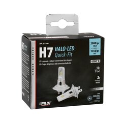 Halo Led H7 22W PX26d 2 vnt kaina ir informacija | Automobilių lemputės | pigu.lt