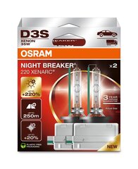 D3S Xenarc Night Breaker Лазер +220% 2шт. цена и информация | Автомобильные лампочки | pigu.lt