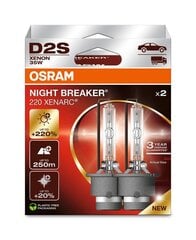 D2S Xenarc Night Breaker Lazeris +220% 2vnt kaina ir informacija | Automobilių lemputės | pigu.lt