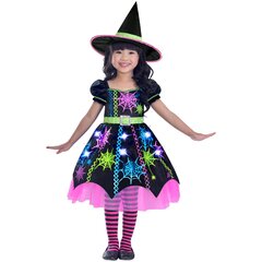 Vaikiškas kostiumas Spider Witch 3-4m (104 cm) kaina ir informacija | Karnavaliniai kostiumai | pigu.lt