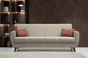 Sofa-lova Asir Zaden, smėlio цена и информация | Диваны | pigu.lt