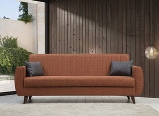 Sofa Alkon, ruda kaina ir informacija | Sofos | pigu.lt