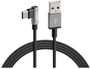 USB-C laidas 100cm kaina ir informacija | Telefono laikikliai | pigu.lt