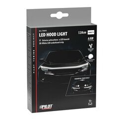 Balta led juostelė po gaubtu 120 cm 12V balta kaina ir informacija | Automobilių lemputės | pigu.lt