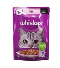 Whiskas Adult su lašiša, 85 g x 28 vnt. kaina ir informacija | Konservai katėms | pigu.lt