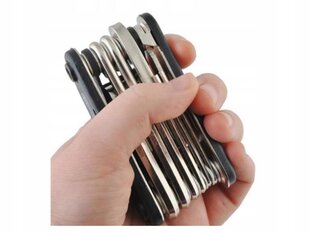 multitool 16-in-1 dviračių įrankių rinkinys kaina ir informacija | Įrankiai, priežiūros priemonės dviračiams | pigu.lt