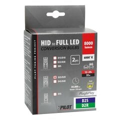 12/24V led lemputė HID 35W kaina ir informacija | Automobilių lemputės | pigu.lt