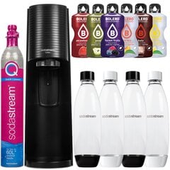 "SodaStream Terra Black" vienas butelis + "SodaStream PET" 1 L buteliai juoda+balta "Fuse" dvi pakuotės + "Sodastream Pet White" 1 litro butelis (dek) + bolero kaina ir informacija | Gazuoto vandens aparatai ir priedai | pigu.lt