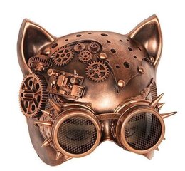 Kaukė Steampunk katė kaina ir informacija | Karnavaliniai kostiumai | pigu.lt