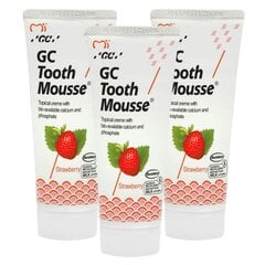 Remineralizuojantis dantų kremas be fluoro GC Tooth Mousse Recaldent, 35 ml (3 vnt.) kaina ir informacija | Dantų šepetėliai, pastos | pigu.lt