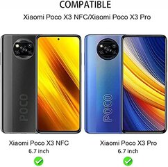 Uno' 2 Pakuotės, Apsauginis Stiklas, Skirtas Xiaomi Poco X3 Nfc/Poco X3 Pro kaina ir informacija | Apsauginės plėvelės telefonams | pigu.lt