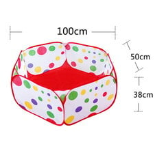 Sausas 100 cm baseinas kamuoliukams, žaislams, reabilitacijai kaina ir informacija | Karnavaliniai kostiumai | pigu.lt