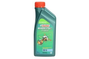 Variklio alyva Castrol Magnatec 0W16 HYBRID, 1L kaina ir informacija | Variklinės alyvos | pigu.lt