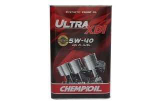 Variklio alyva Chempioil Ultra XDI 5W40, 4L kaina ir informacija | Variklinės alyvos | pigu.lt