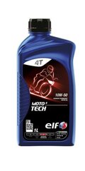 Alyva motociklams ELF MOTO 4 TECH 10W50 1L kaina ir informacija | Variklinės alyvos | pigu.lt