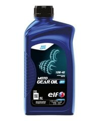 Alyva motociklams ELF MOTO GEAR OIL 10W40 1L kaina ir informacija | Variklinės alyvos | pigu.lt