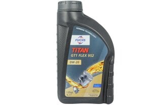 Variklio alyva Fuchs Titan GT1 F.952 0W20, 1L kaina ir informacija | Variklinės alyvos | pigu.lt