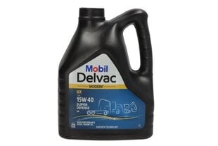 Variklio alyva Mobil Delvac M 15W40 S.D.V4, 4L kaina ir informacija | Variklinės alyvos | pigu.lt