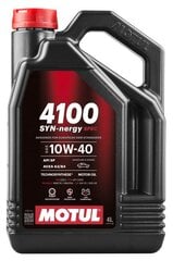 Variklio alyva Motul 4100 SYN-NER S 10W40, 4L kaina ir informacija | Variklinės alyvos | pigu.lt