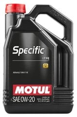 Variklio alyva Motul Specific 17 FE 0W20, 5L kaina ir informacija | Variklinės alyvos | pigu.lt