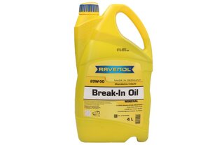 Variklio alyva Ravenol BREAK-IN OIL 20W50, 4L kaina ir informacija | Variklinės alyvos | pigu.lt