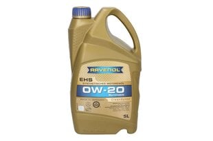 Variklio alyva Ravenol EHS SAE 0W20, 5L kaina ir informacija | Variklinės alyvos | pigu.lt