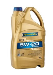 Variklio alyva Ravenol SFE SAE 5W20, 4L kaina ir informacija | Variklinės alyvos | pigu.lt