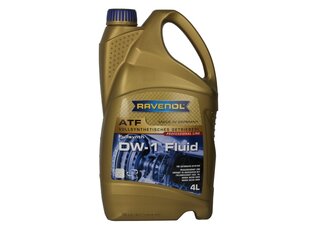 Transmisinė alyva Ravenol ATF DW-1, 4L kaina ir informacija | Variklinės alyvos | pigu.lt